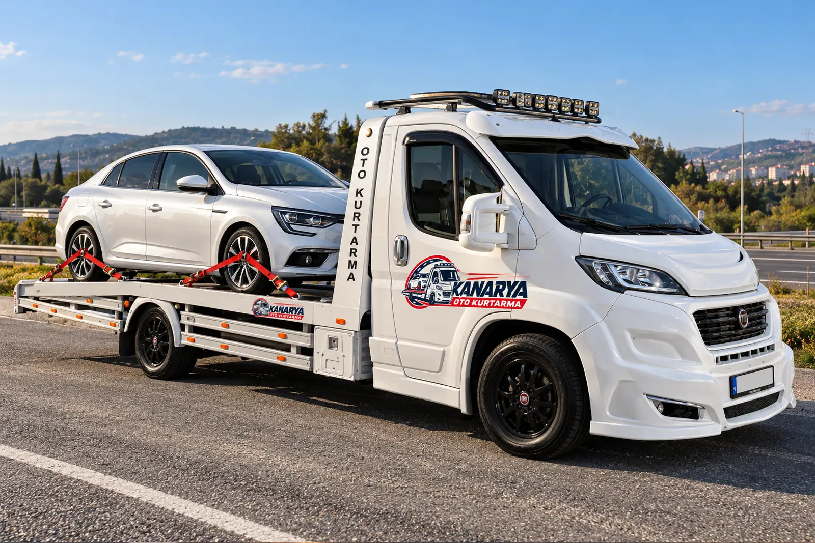 Kanarya Oto Kurtarma kazalı ve hasarlı araç kurtarma